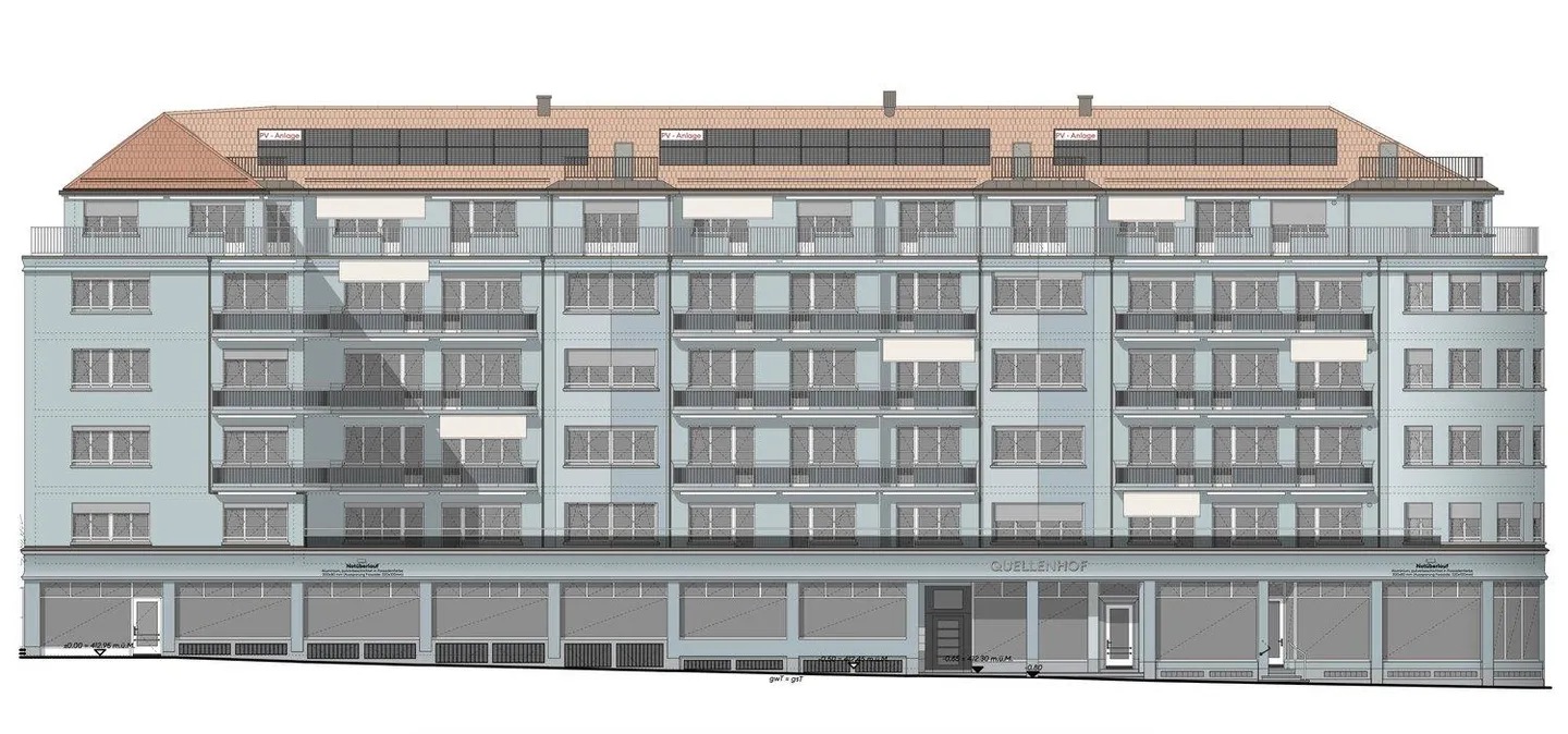 Exklusive Attika-Wohnung in Zürich - Foto 1 von 5