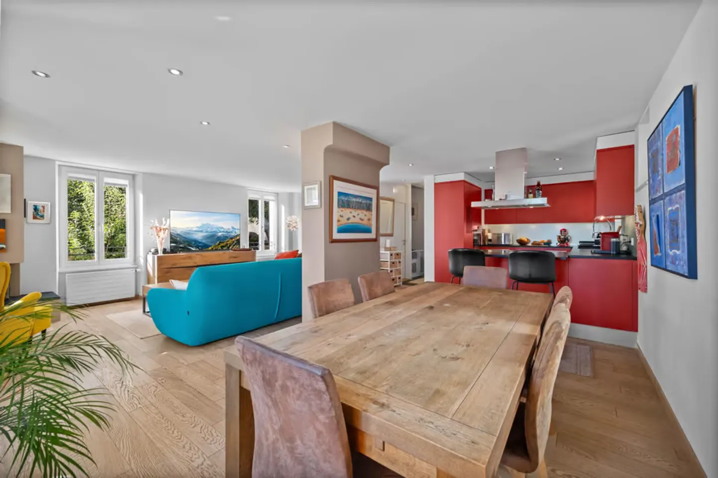 Wunderschönes Einfamilienhaus mit 9,5 Zimmern und Garten - Lausanne sous-gare - Foto 4 von 11