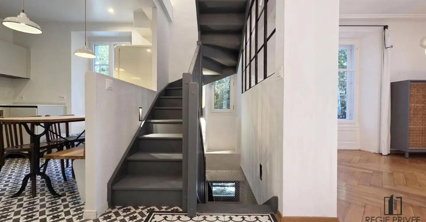Magnificent triplex with large garden in the center of Lausanne - Photo 6 of 12