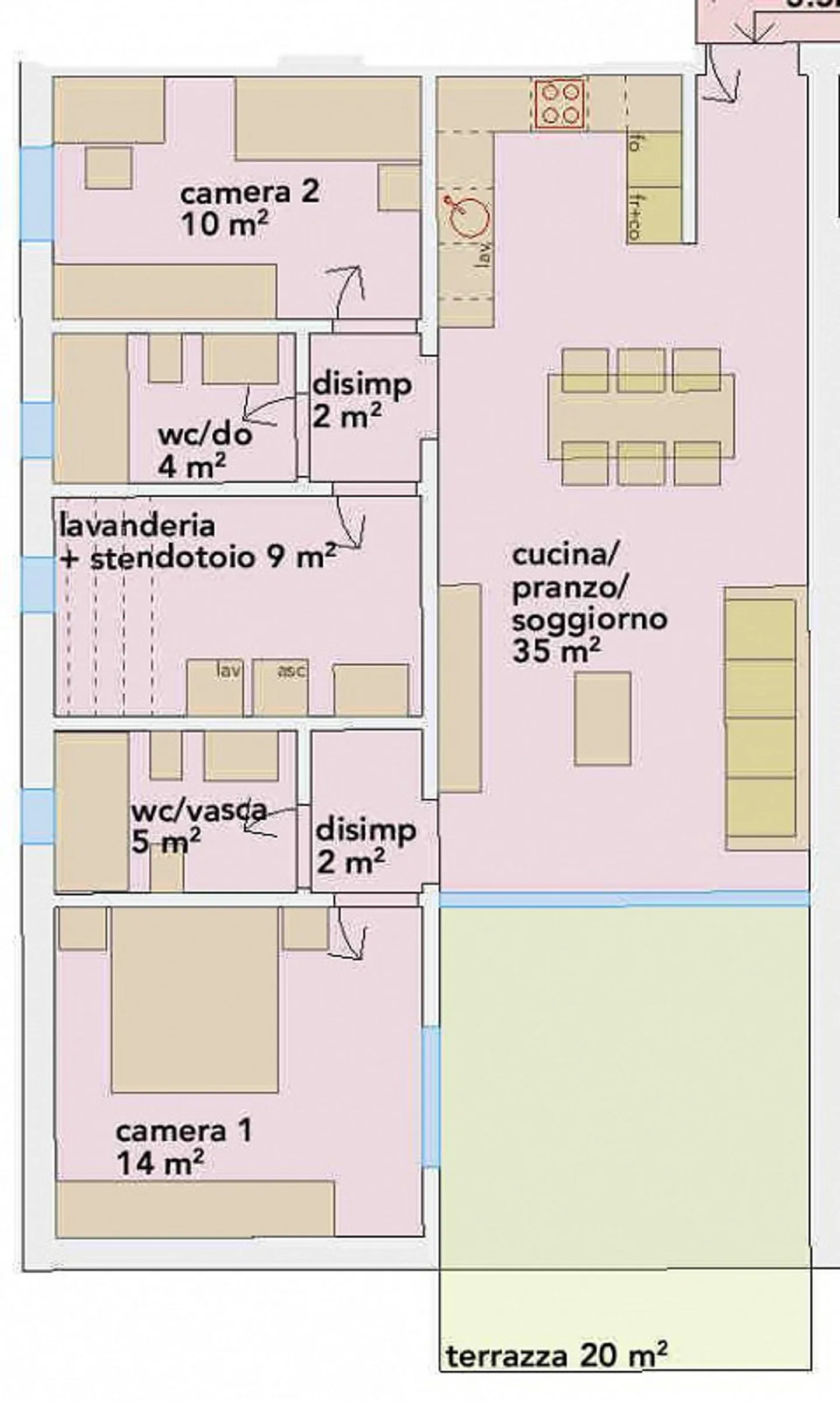 New apartment with beautiful terrace in a convenient and strategic location - Photo 7 of 11