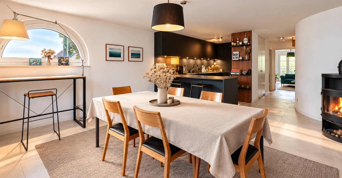 RENOVIERTES CHARAKTER-DUPLEX IM HERZEN VON FÉCHY-DESSUS - Foto 1 von 13