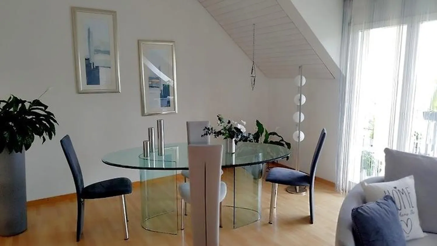 2½ ROOM PENTHOUSE APARTMENT IN AU (ZH), FURNISHED, TEMPORARY - Photo 2 of 10