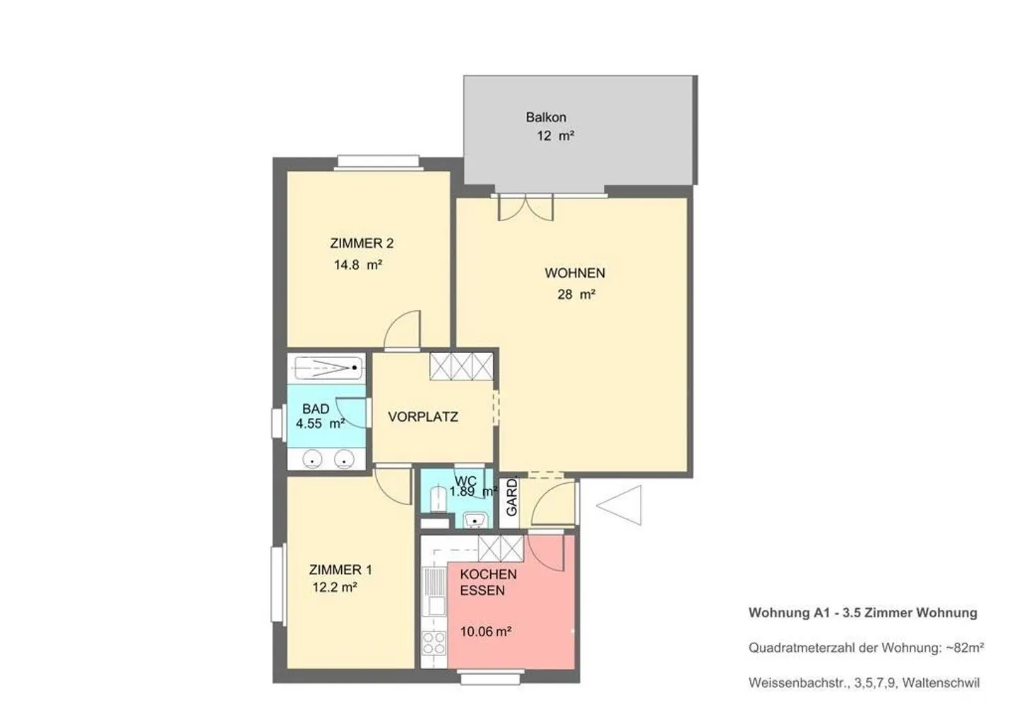 Cozy 3.5 Room Apartment Wanted - Photo 10 of 11