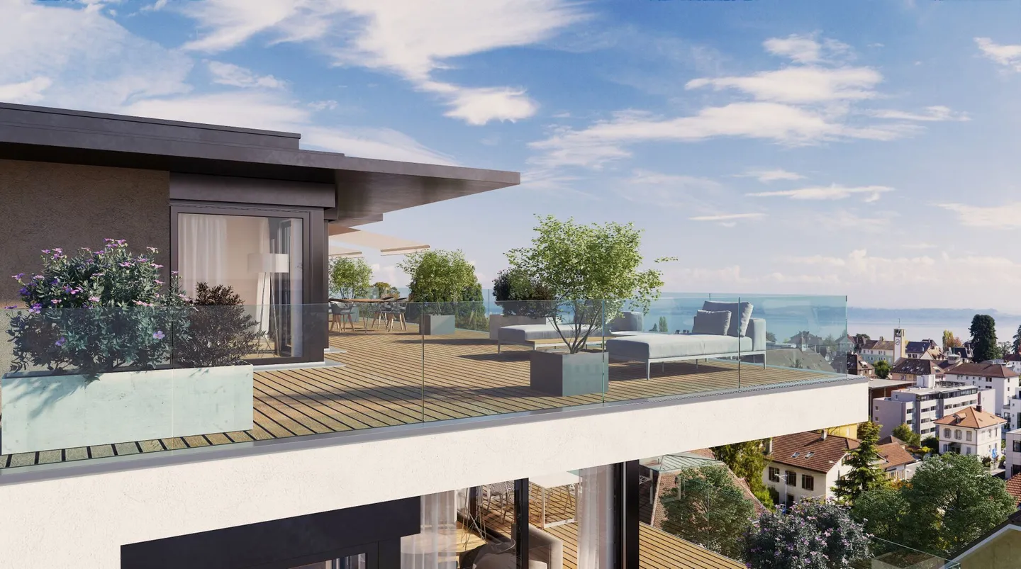 Two urban penthouses with remarkable views of the Lake and the Alps - Photo 1 of 5