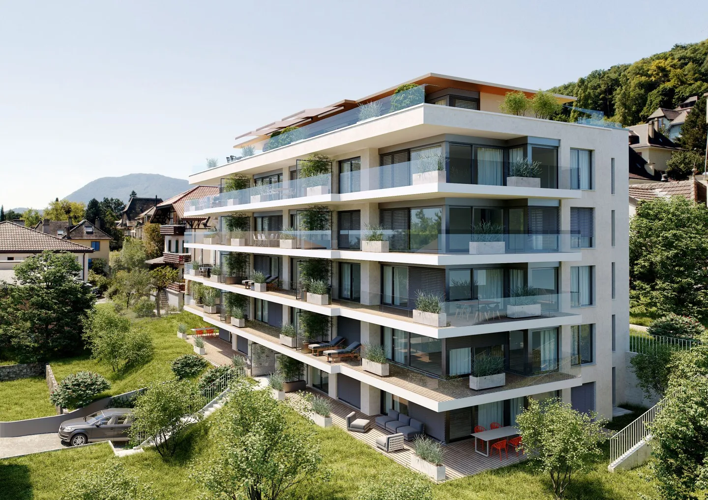 Two urban penthouses with remarkable views of the Lake and the Alps - Photo 3 of 5