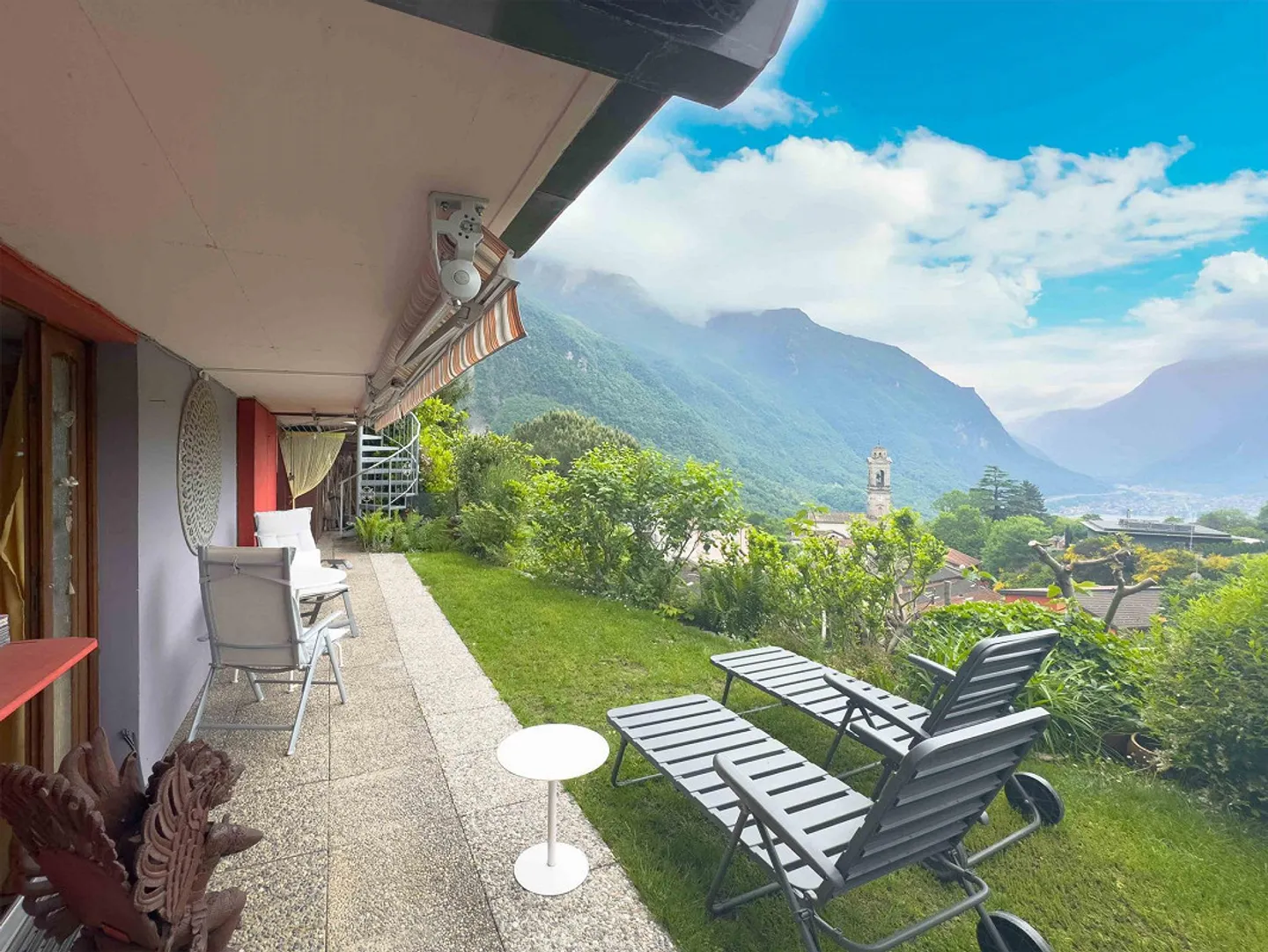 Casa 5.5 locali vista lago con giardino a Rovio - Foto 12 di 15