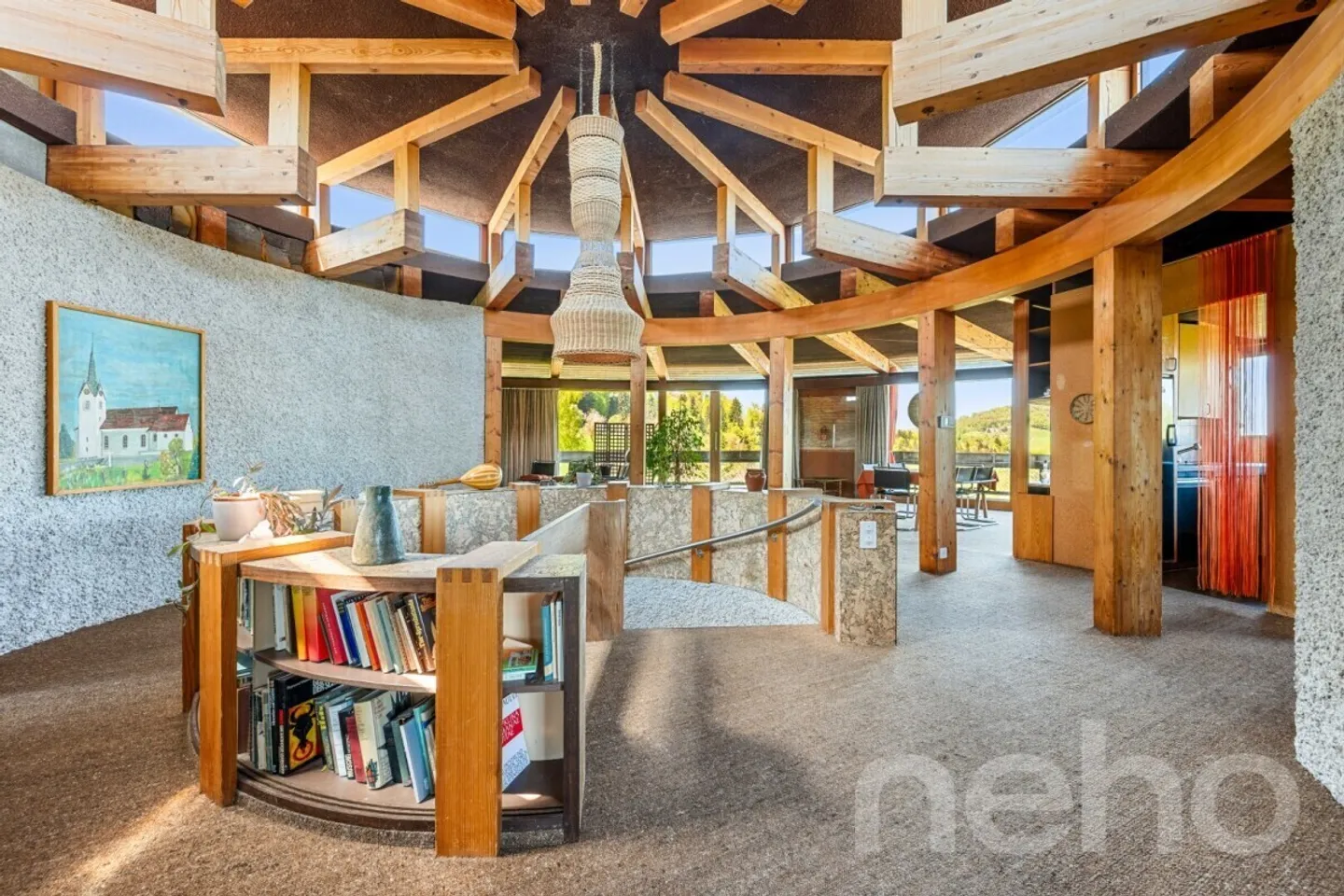 Vivere nella Casa Rotonda. Architettura, Natura e Tranquillità a Neuheim - Foto 4 di 12