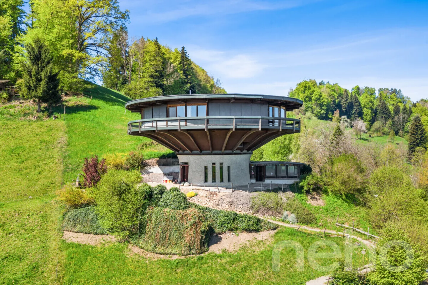 Vivere nella Casa Rotonda. Architettura, Natura e Tranquillità a Neuheim - Foto 12 di 12