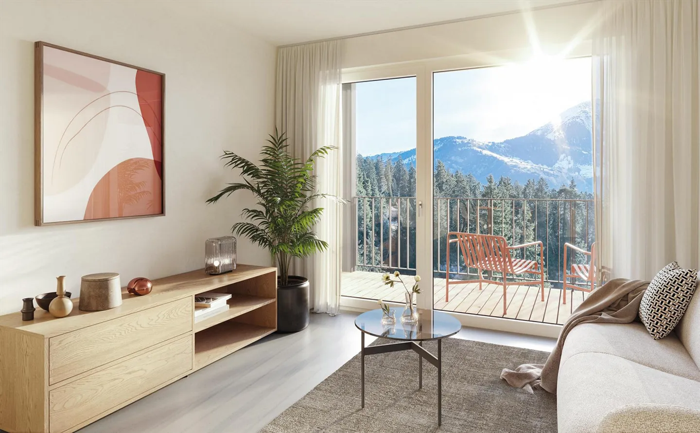 Moderne Wohnungen in Laax - Foto 1 von 4