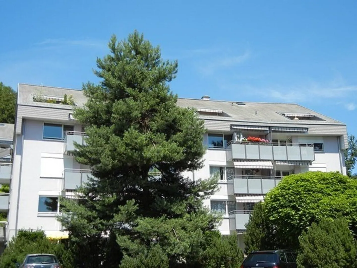 Incantevole attico con 2 camere e vista libera in un contesto verde - Foto 1 di 5