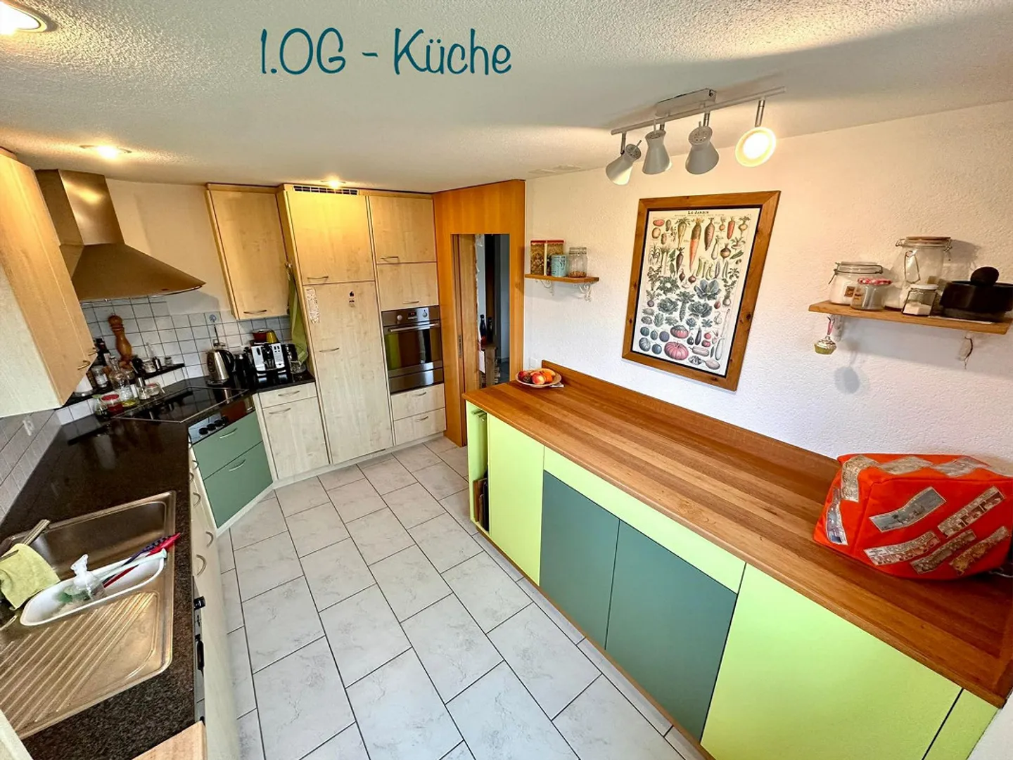 Appartamento tranquillo di 5,5 stanze nel verde - Foto 9 di 10