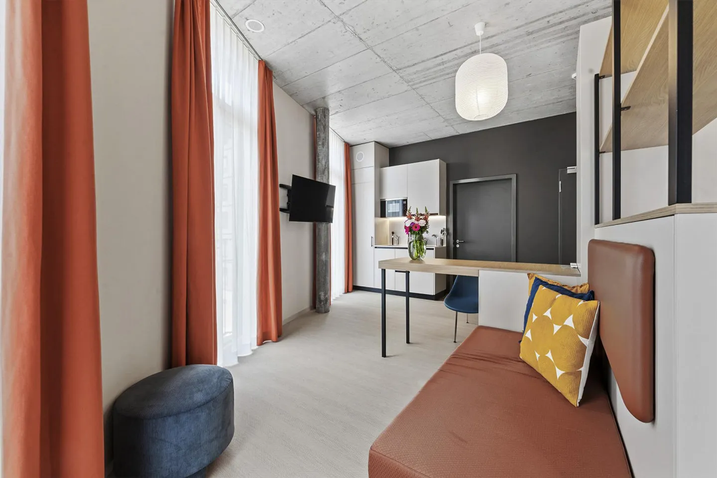 Möbliertes Studio - Foto 14 von 14