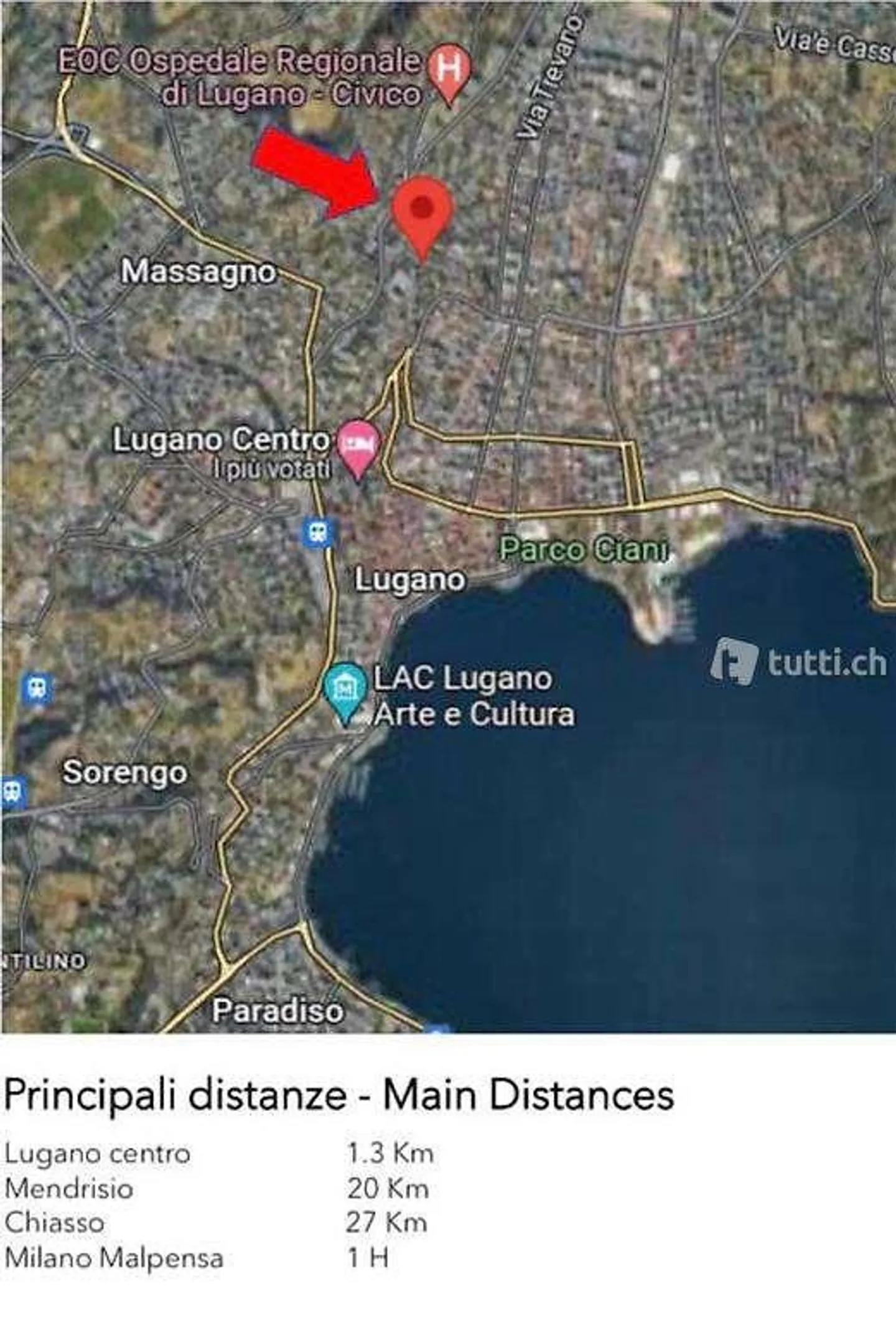 Lugano Attico con incantevole vista sul Lago - Foto 3 di 13