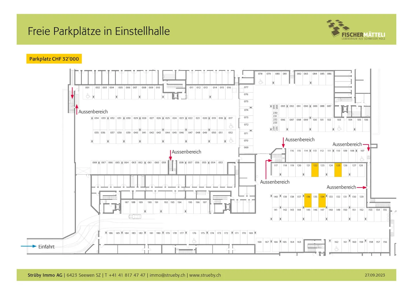 Posti auto gratuiti a Fischermätteli Burgdorf - Foto 1 di 2