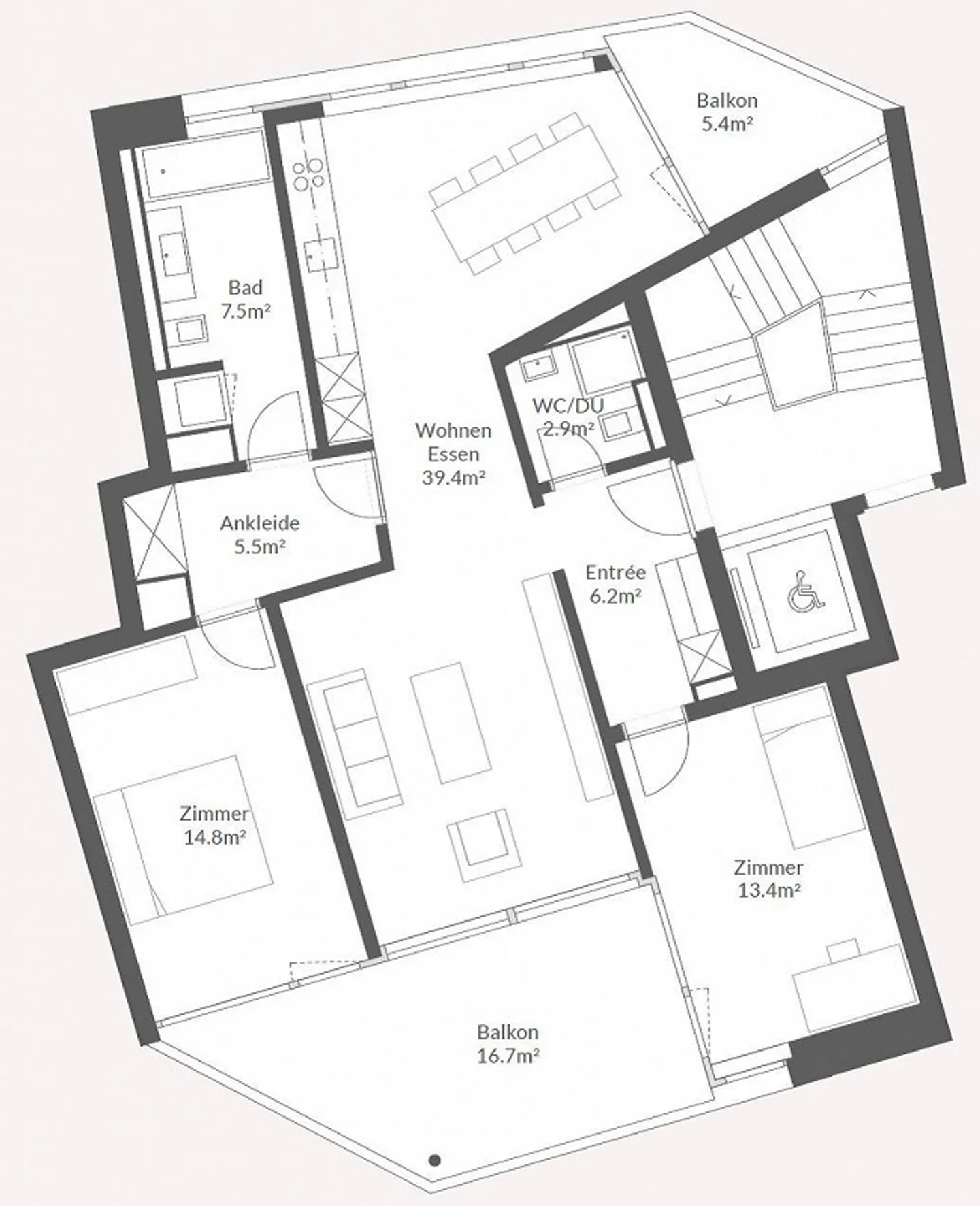 Flow Flats - absolute living with a view over Lake Zurich - Photo 9 of 9