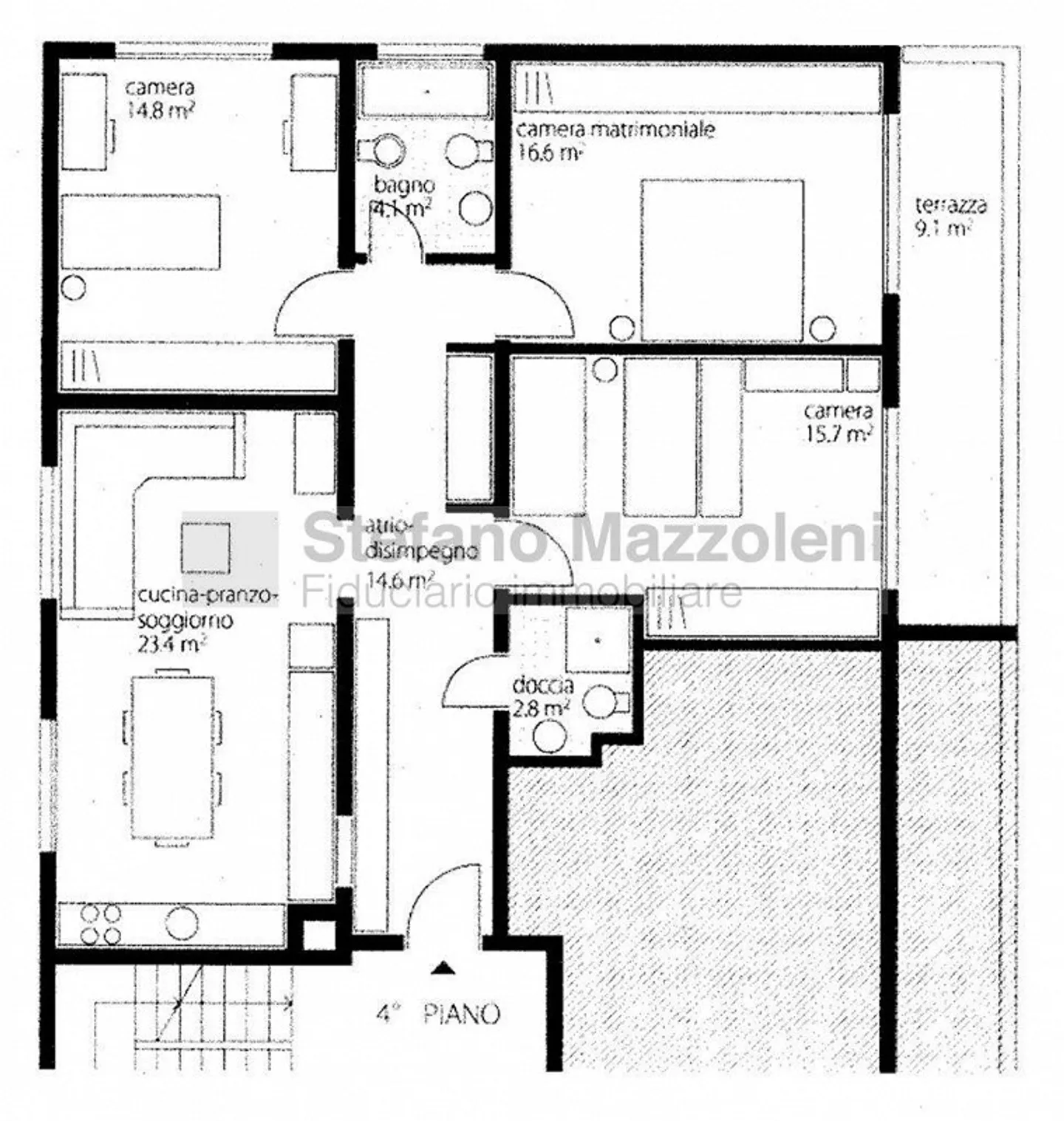 GIORNICO - App. 4 Zimmer renoviert - 100 qm - Foto 15 von 16
