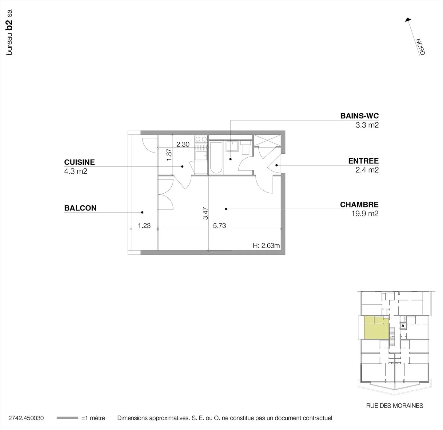 Appartement 2 pièces - Photo 4 sur 4