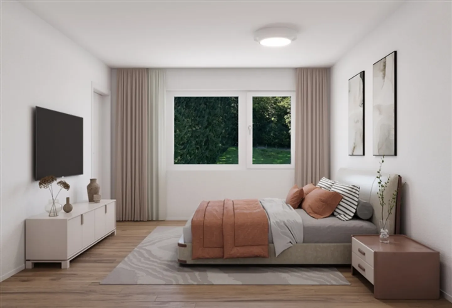 Appartamento attico 4.5 stanze F nella casa B, 125m2 di superficie abitabile netta, 50m2 di terrazza - Foto 5 di 11