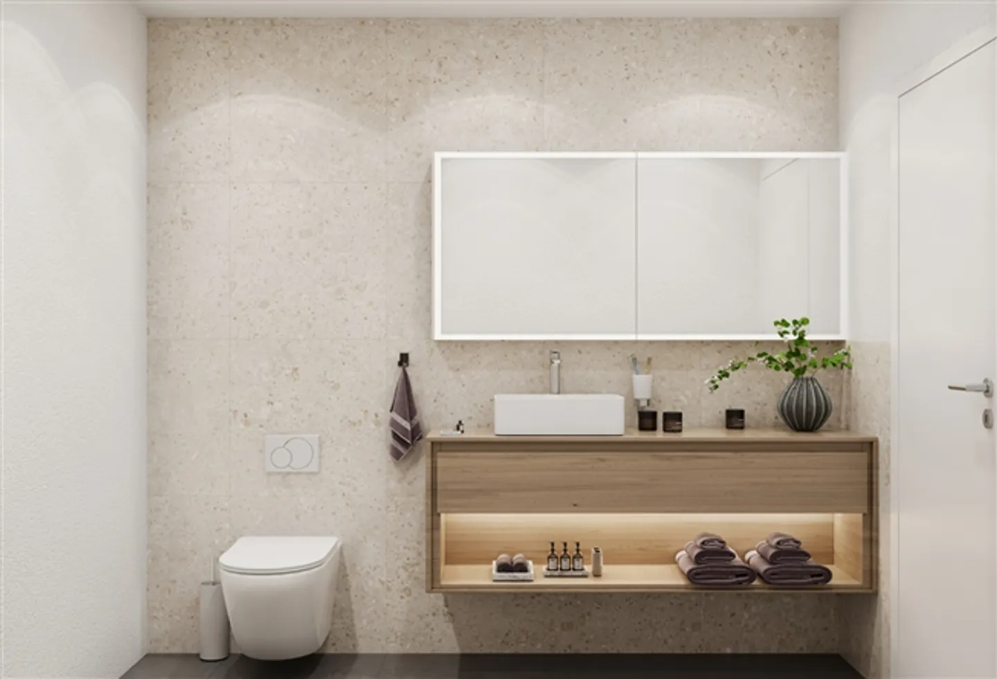 Appartamento attico 4.5 stanze F nella casa B, 125m2 di superficie abitabile netta, 50m2 di terrazza - Foto 8 di 11