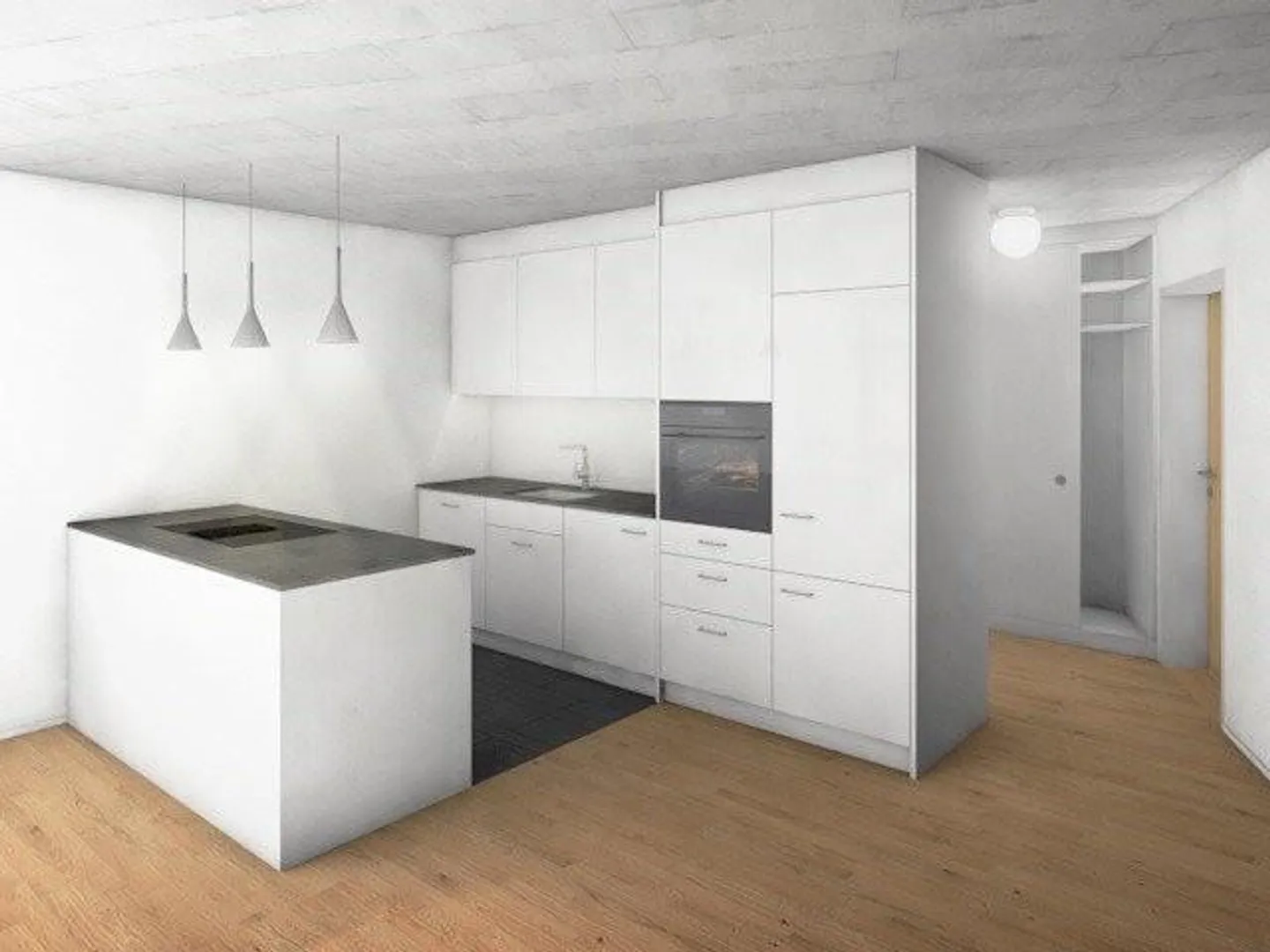 Modernes Wohnung im grünen Muttenz - Foto 3 von 5