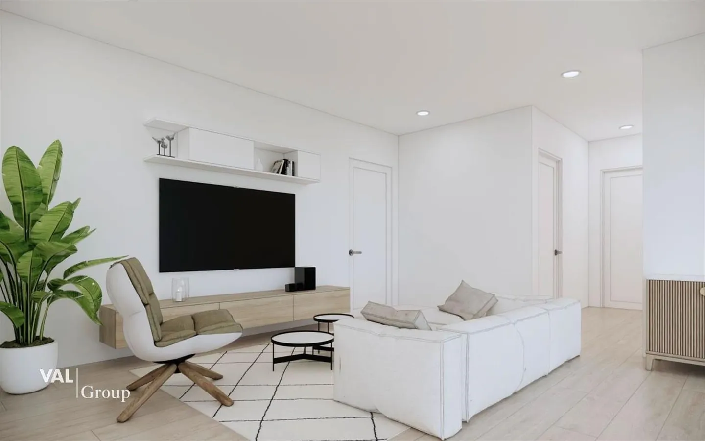 Spacious 3.5-room apartment with balcony - A quiet setting with beautiful views - Photo 4 of 9