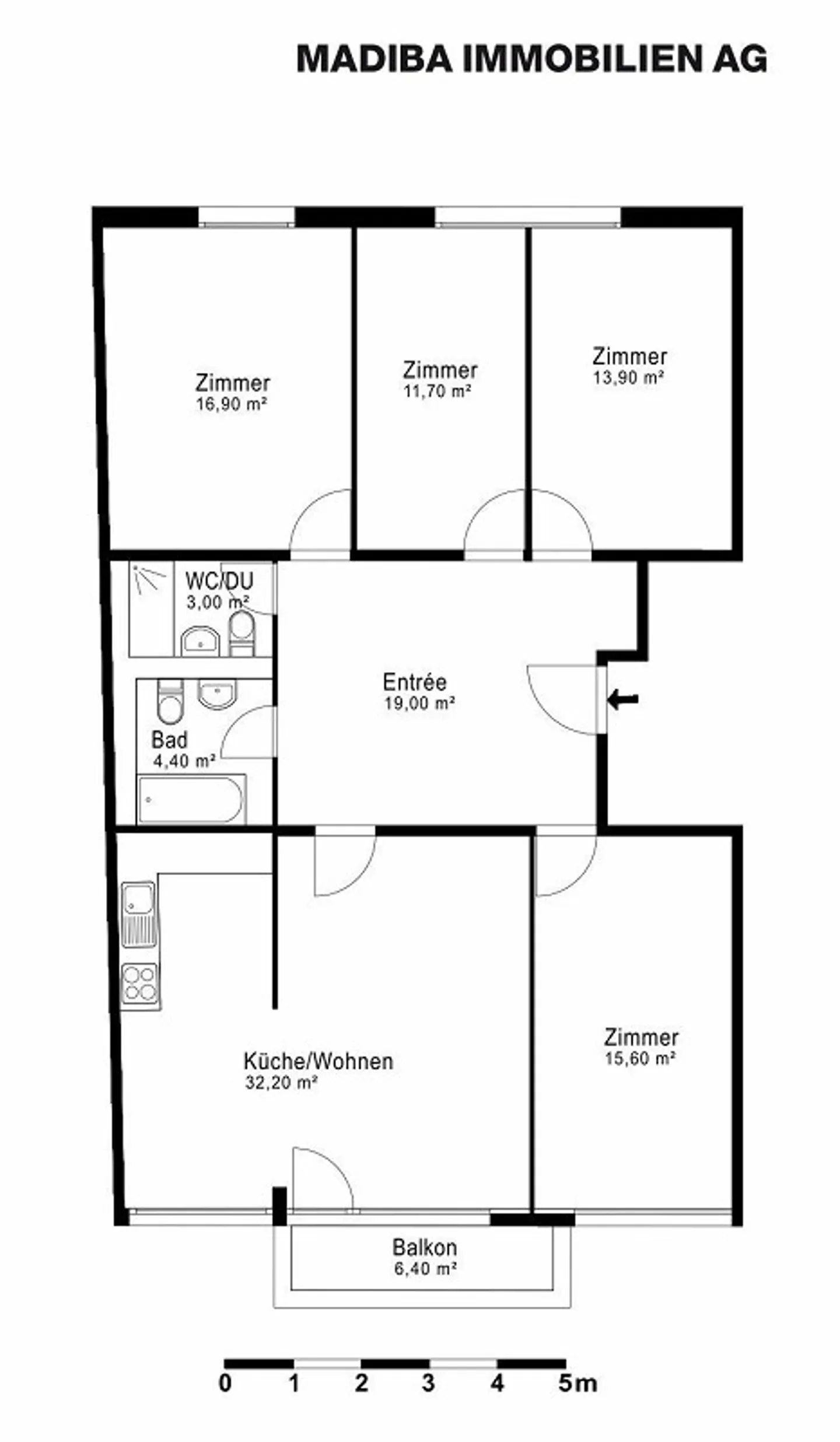 Appartement moderne de 5,5 pièces près des Langen Erlen - Photo 8 sur 8
