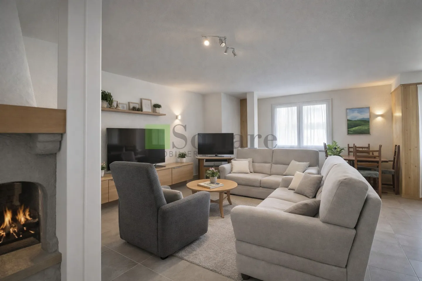 Charmante Wohnung in Lucens - Foto 1 von 5