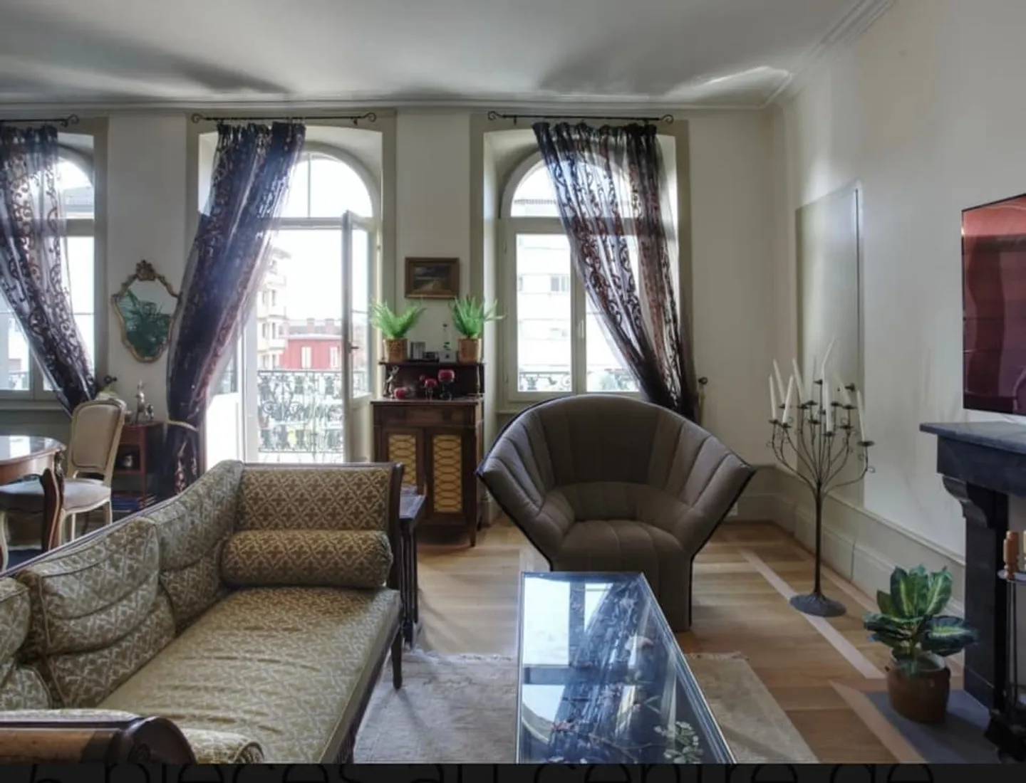 Vevey/Centre, appartement lumineux, hauts plafonds et balcon spacieux - Photo 6 sur 10