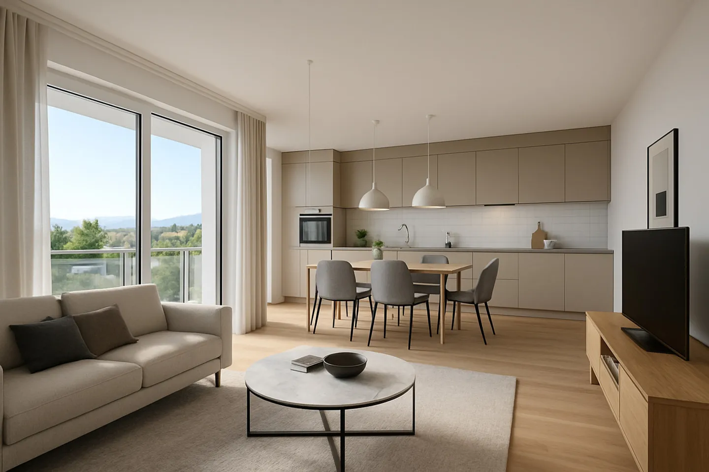 NEW - 105 m² PPE Apartment with 4.5 Rooms - Photo 3 of 6