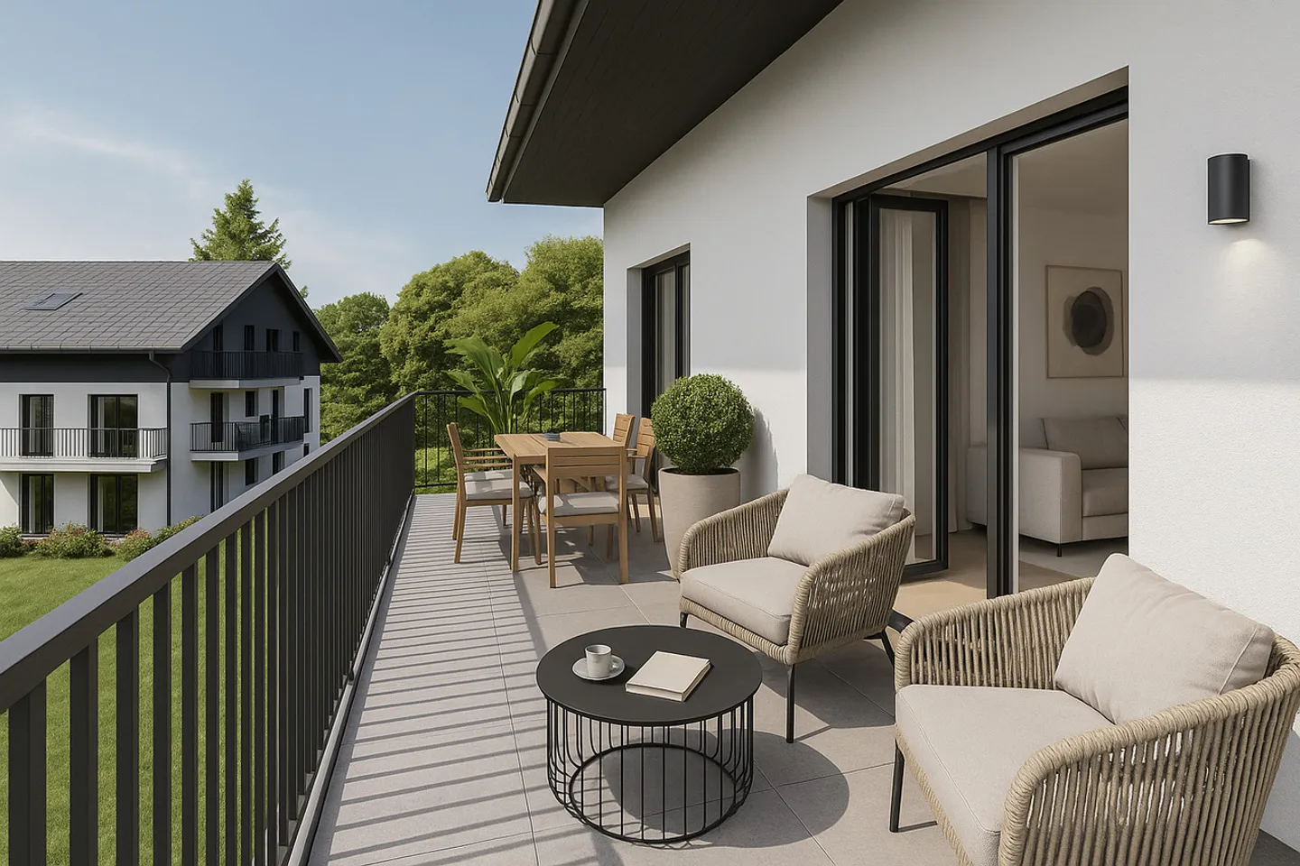 NEW - 105 m² PPE Apartment with 4.5 Rooms - Photo 5 of 6