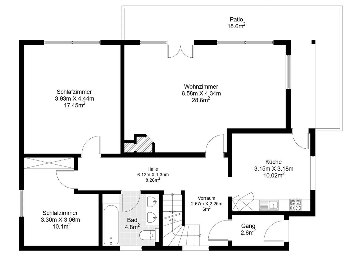 Geräumiges Einfamilienhaus in der Natur - Foto 12 von 13
