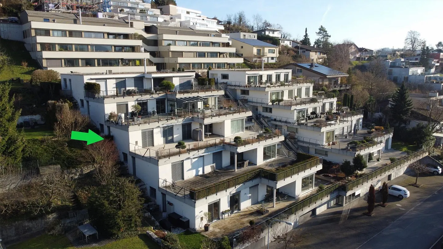 Geräumige Terrassenwohnung mit Aussicht - Foto 15 von 16