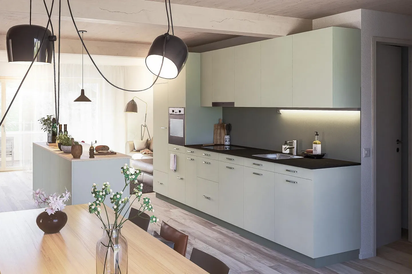 Il tuo appartamento in affitto sostenibile nel centro di Malters - Foto 4 di 13