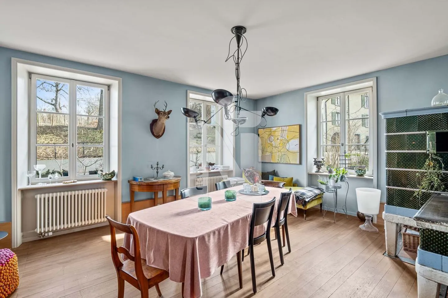 Stilvolles Haus mit Garten und Atelier - Foto 3 von 13