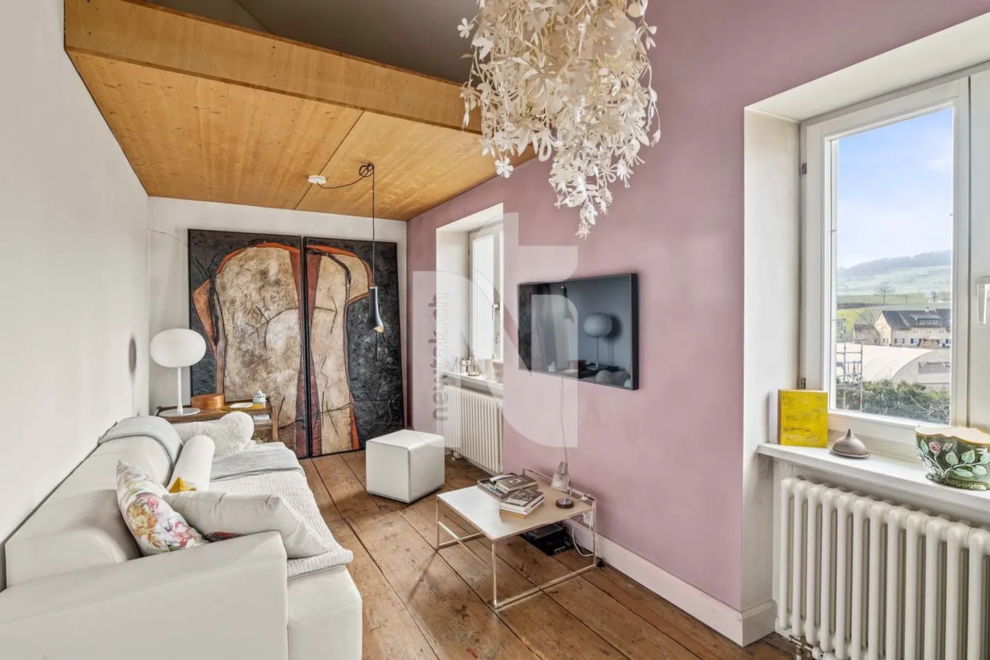 Stilvolles Haus mit Garten und Atelier - Foto 9 von 13