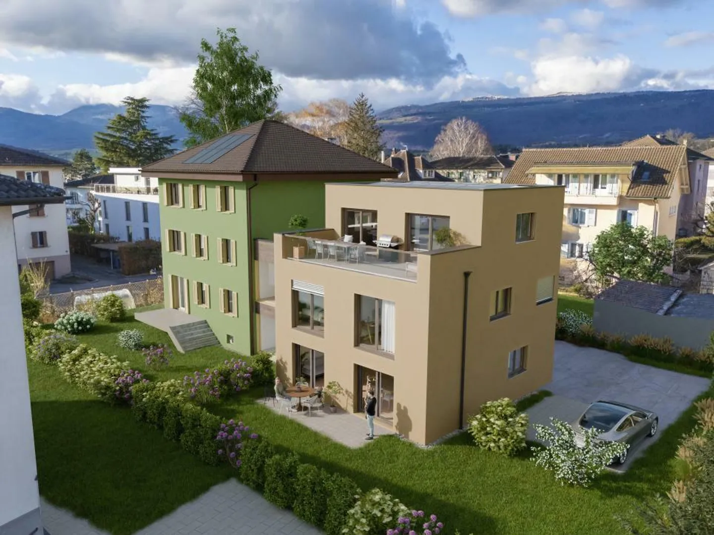 Attico duplex nel centro di Yverdon - Foto 6 di 6