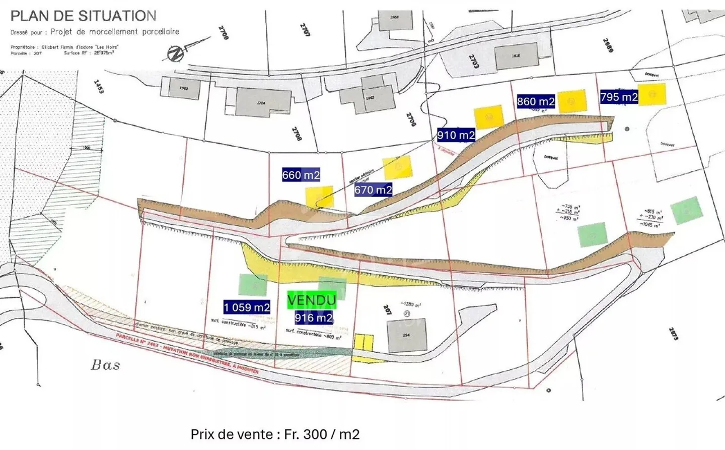Baugrundstück vollständig ausgestattet - von 575 m2 bis 1.010 m2 - Foto 5 von 5