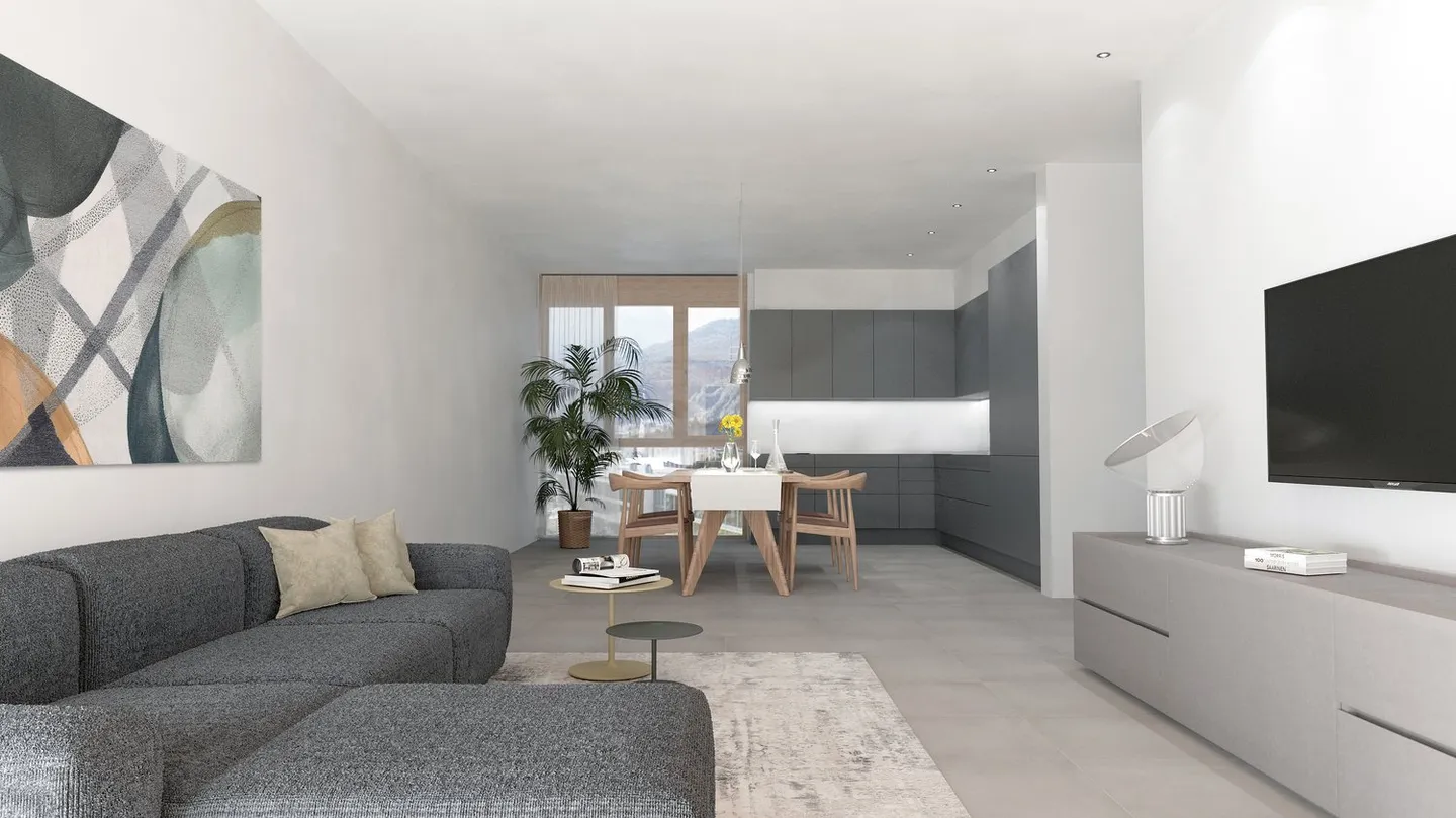 Modern 3.5-room apartment in new construction in Bellinzona - Photo 1 of 4