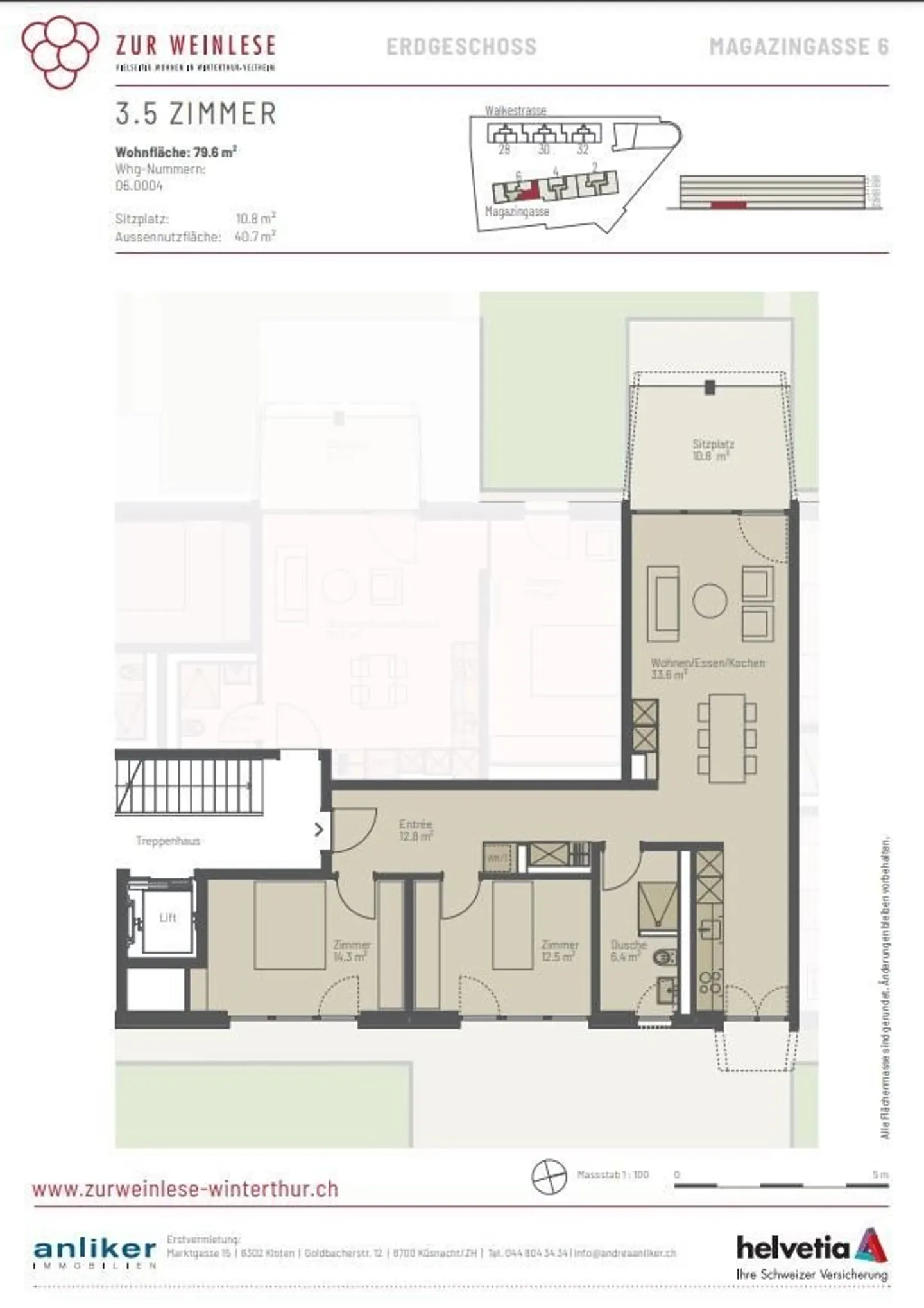 Appartamento moderno a Veltheim - Foto 6 di 7