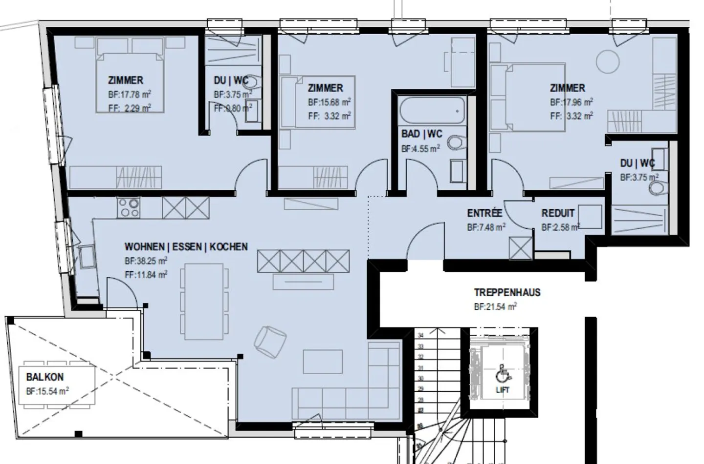 Appartement de 4,5 pièces au cœur de Churwalden près de l'école - Photo 6 sur 11