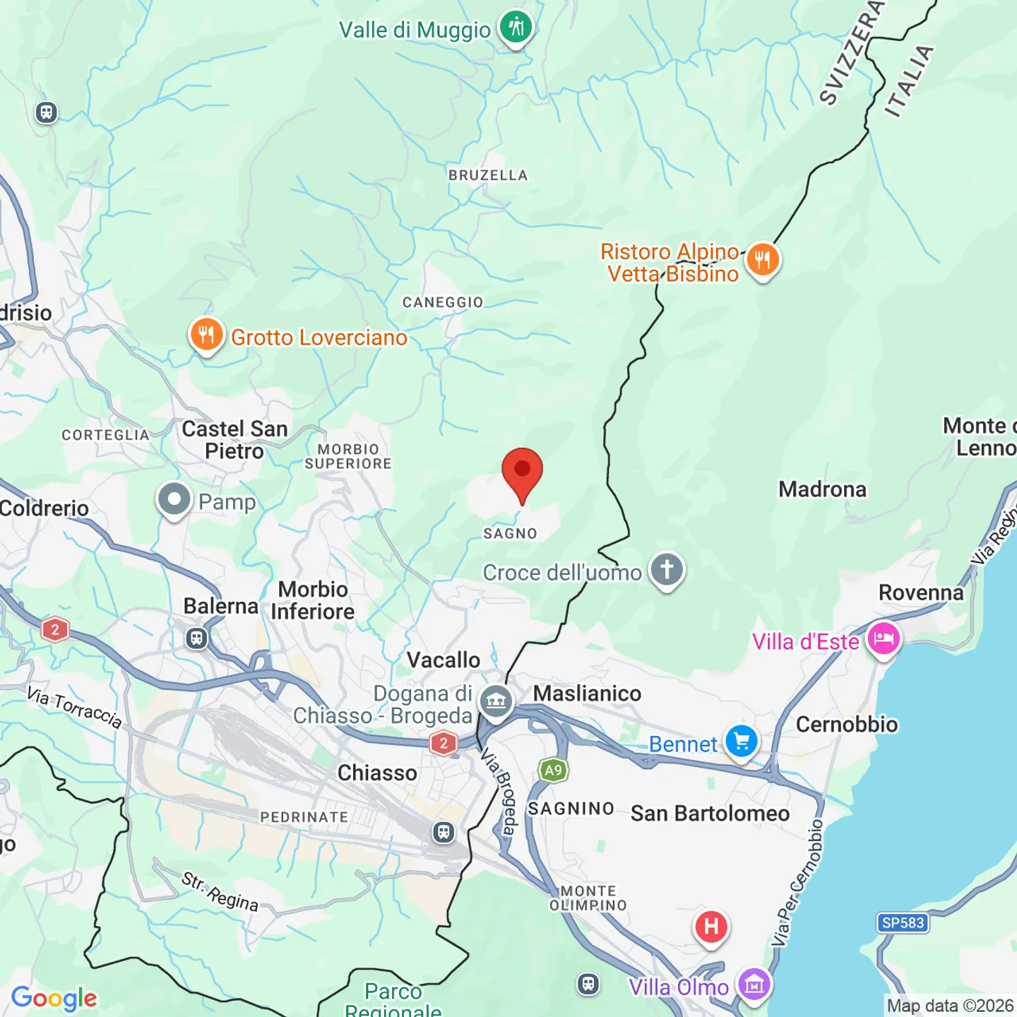 Charmantes Chalet in Sagno - Foto 10 von 10