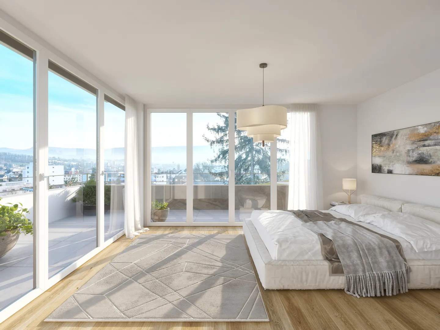 Wunderschöne Attikawohnung mit Terrasse - Foto 3 von 14