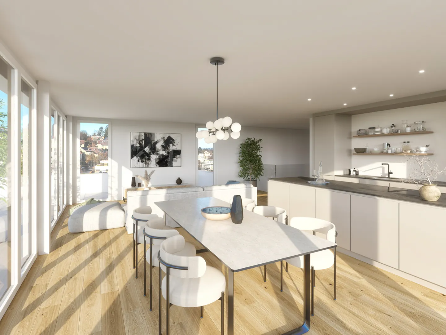 Wunderschöne Attikawohnung mit Terrasse - Foto 8 von 14