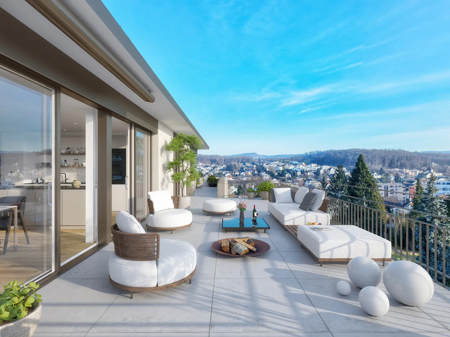 Wunderschöne Attikawohnung mit Terrasse - Foto 1 von 14