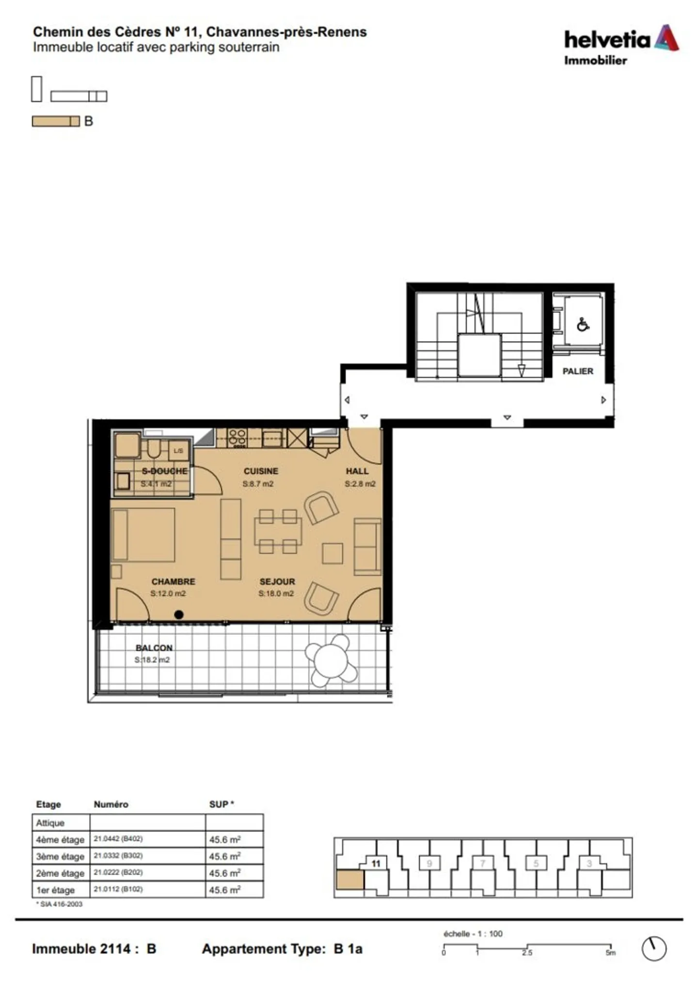Appartamento 1.5 stanze - Foto 6 di 7