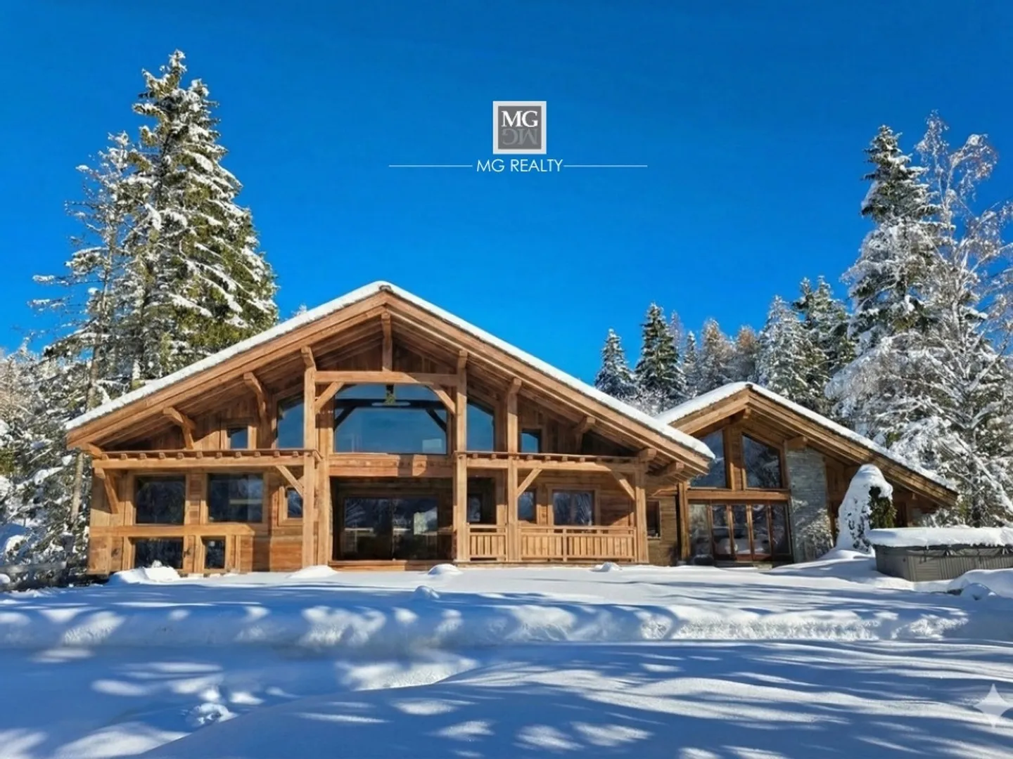 Chalet de Prestige en cours de construction en résidence secondaire? - Photo 2 sur 5