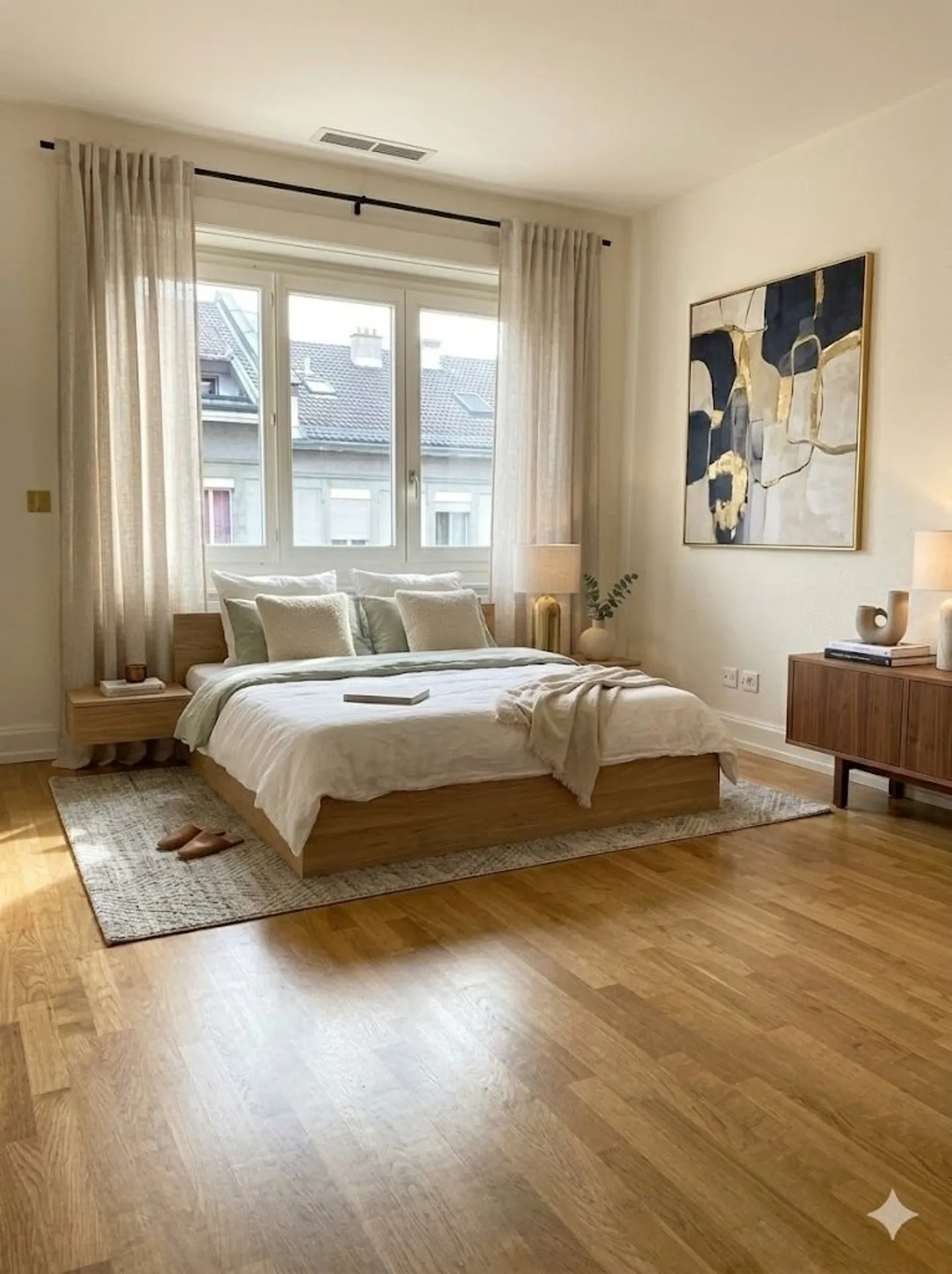 Renovierte Wohnung in Fribourg - Foto 1 von 8