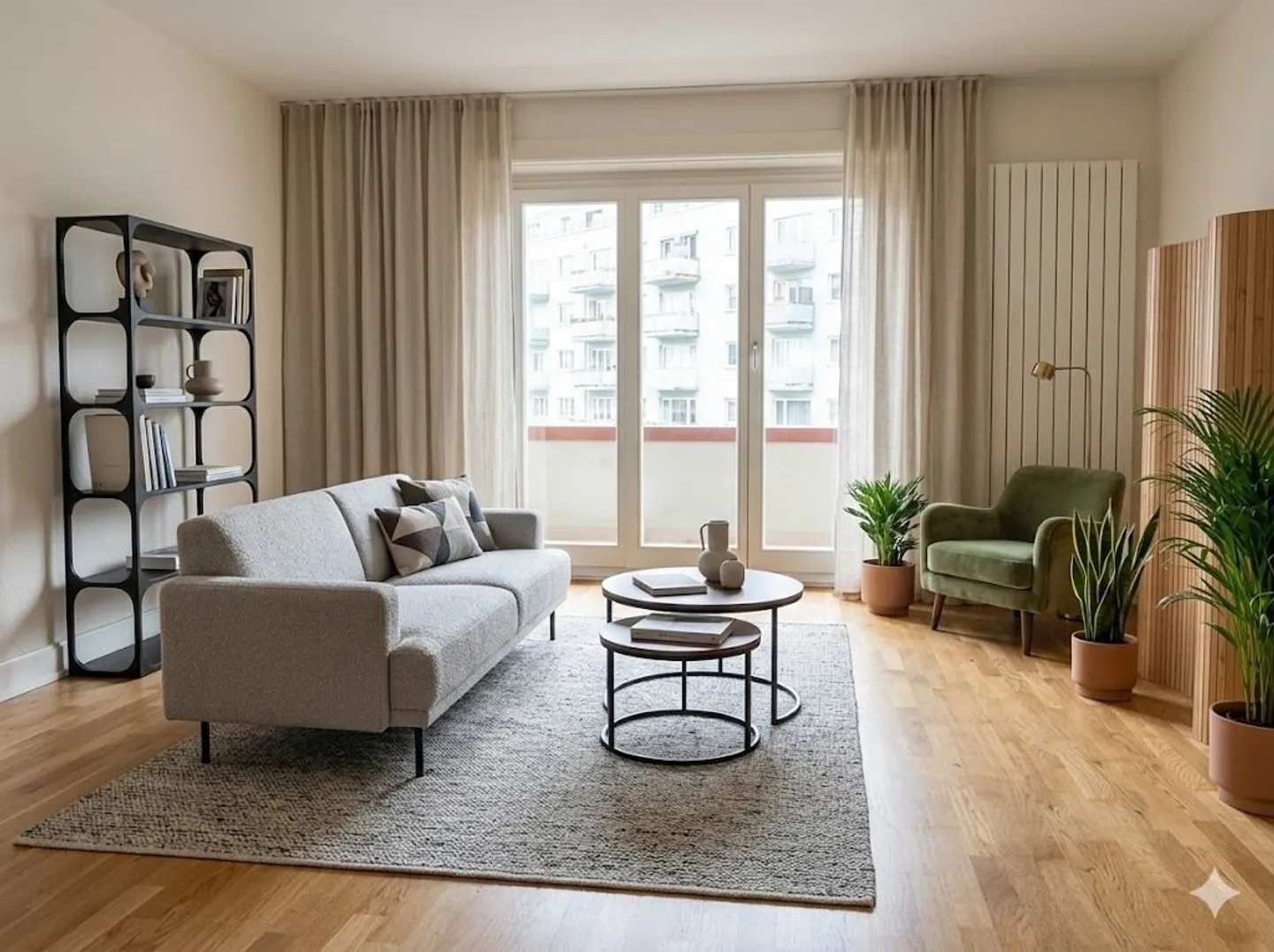 Renovierte Wohnung in Fribourg - Foto 2 von 8