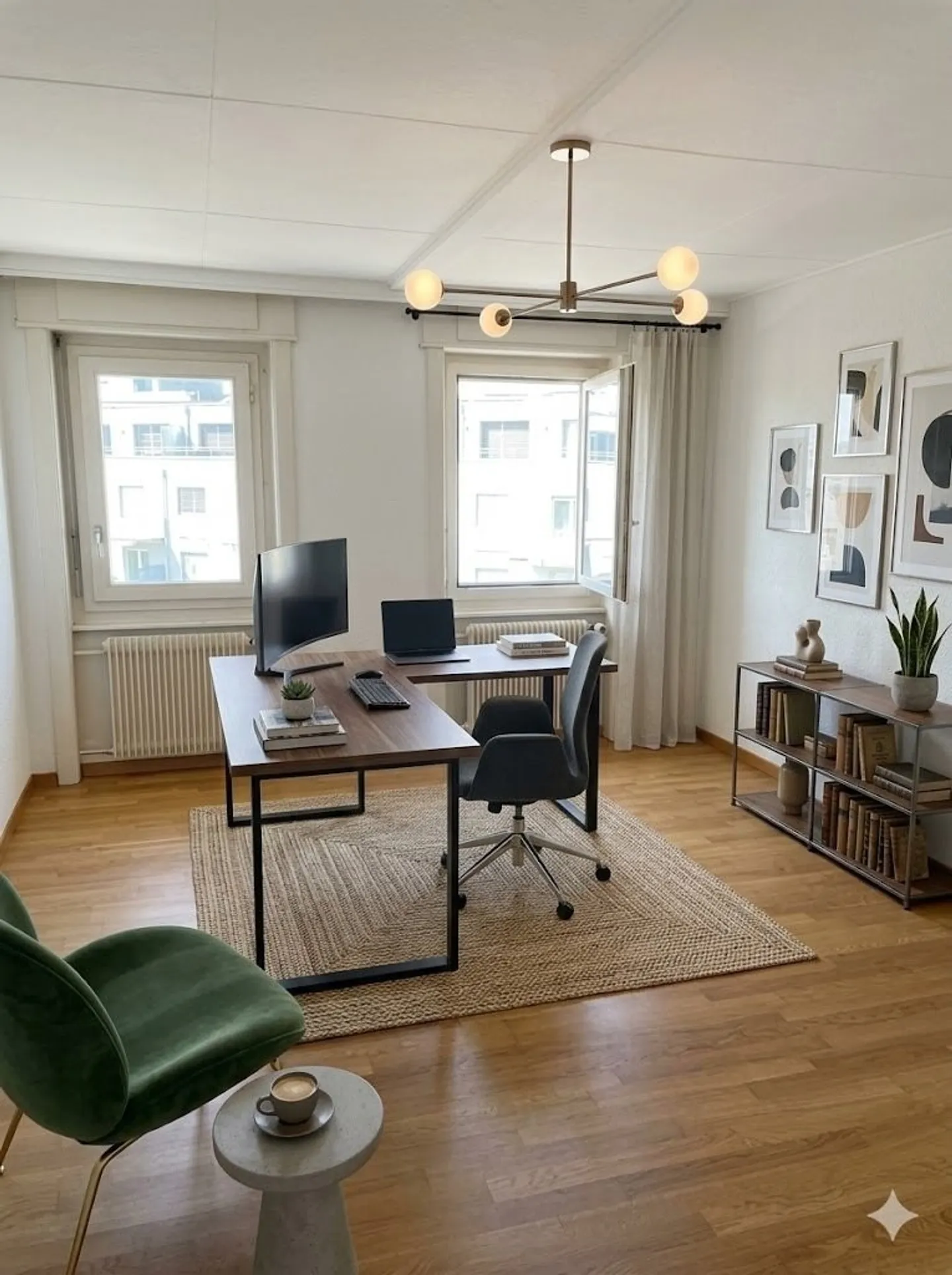 Renovierte Wohnung in Fribourg - Foto 6 von 8