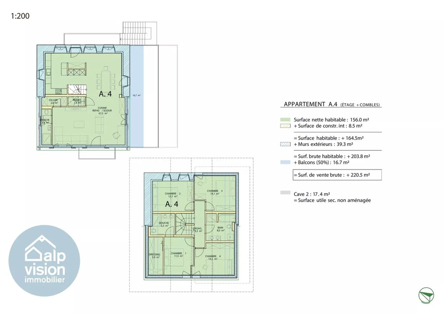 DUPLEX 5,5 CHAMBRES SPACIEUX LUMINEUX NENDAZ 4 VALLÉES - Photo 9 sur 11